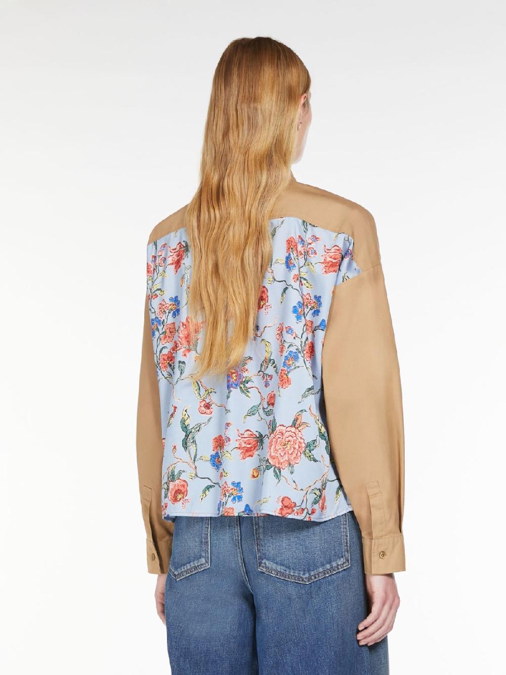 Weekend Camicia in cotone e twill stampato Saldi