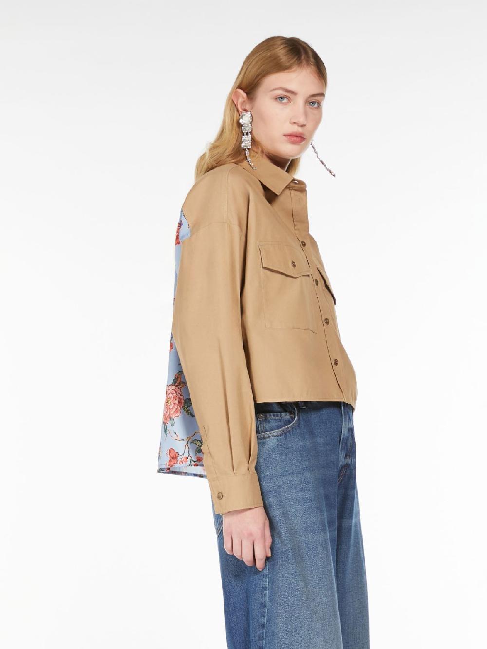 Weekend Camicia in cotone e twill stampato Saldi