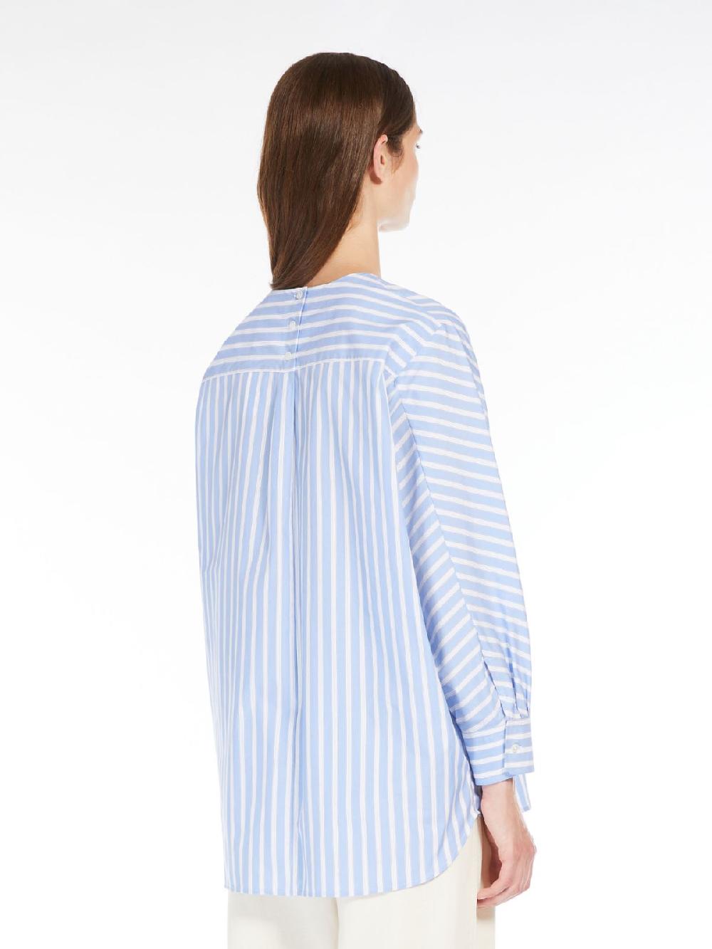 Weekend Blusa in popeline di cotone In Saldo