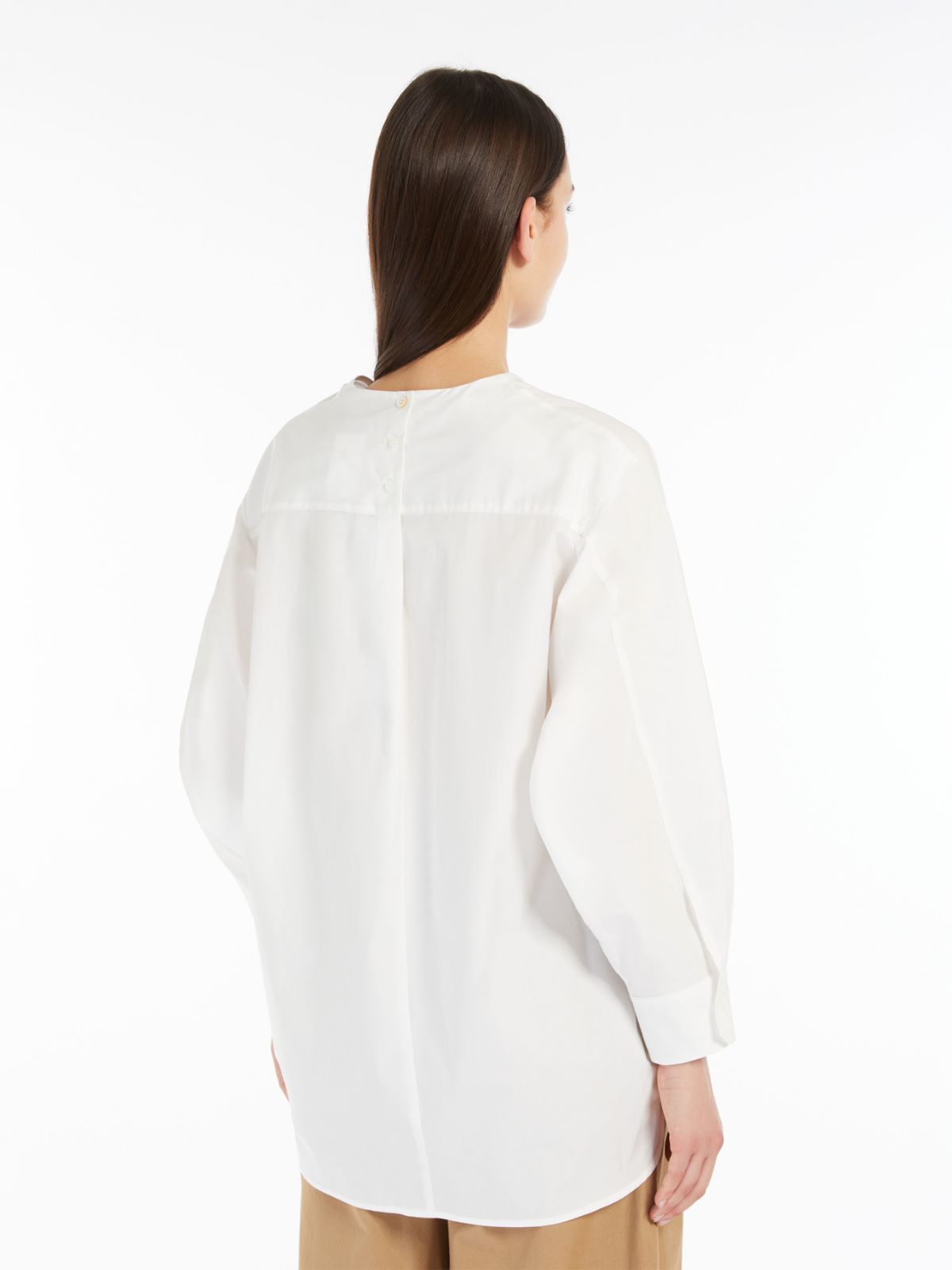 Weekend Blusa in popeline di cotone Italy