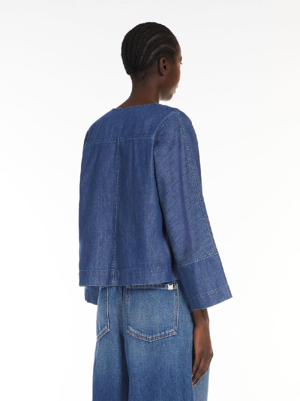 Weekend Blusa marinier in denim Promozione