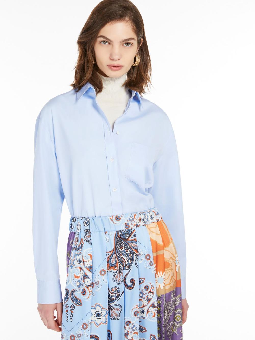 Weekend Camicia in popeline di cotone Pezzi Unici