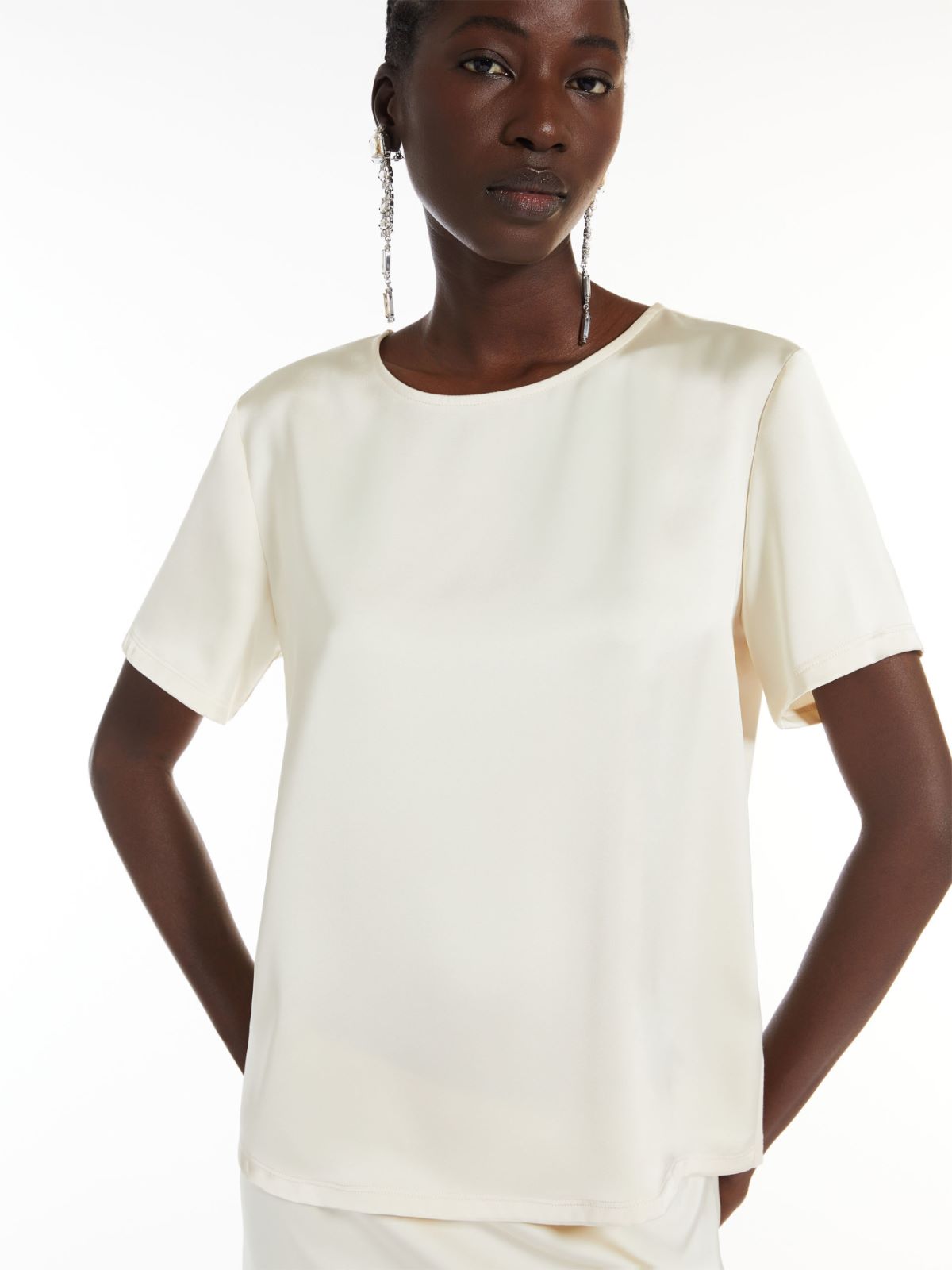Weekend T-shirt in raso e jersey Promozione Limitata