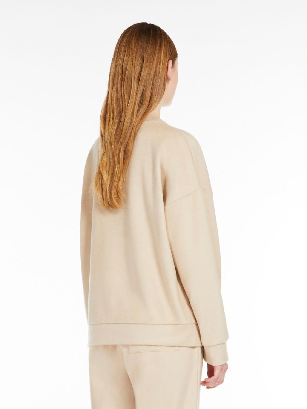 Weekend Felpa in drop di cotone e lana Shopping Online