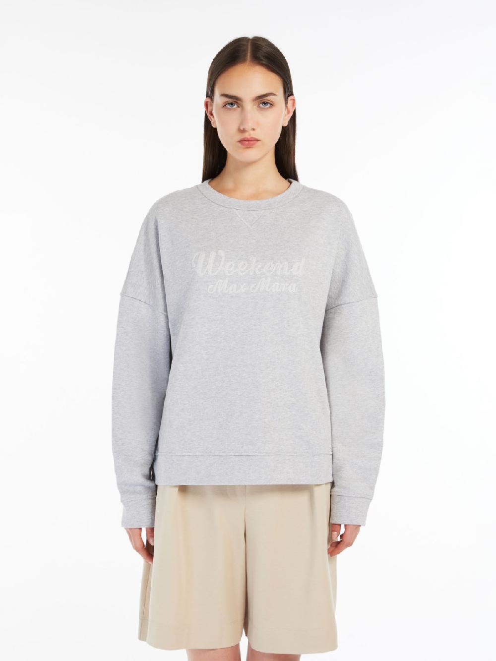 Weekend Felpa oversize in cotone Sottocosto