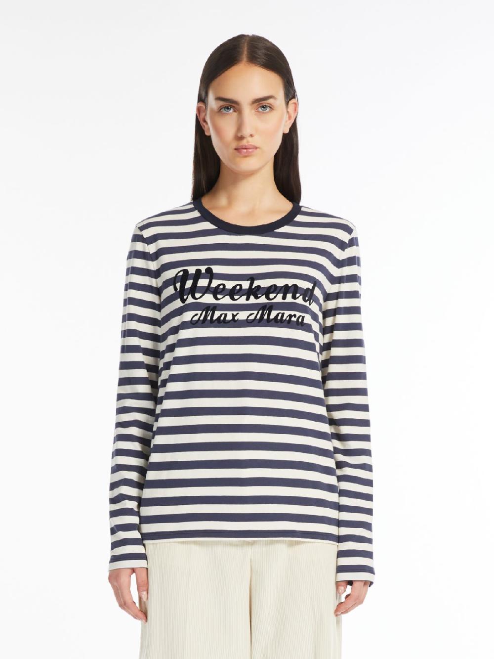 Weekend T-shirt in cotone con stampa Convenienza