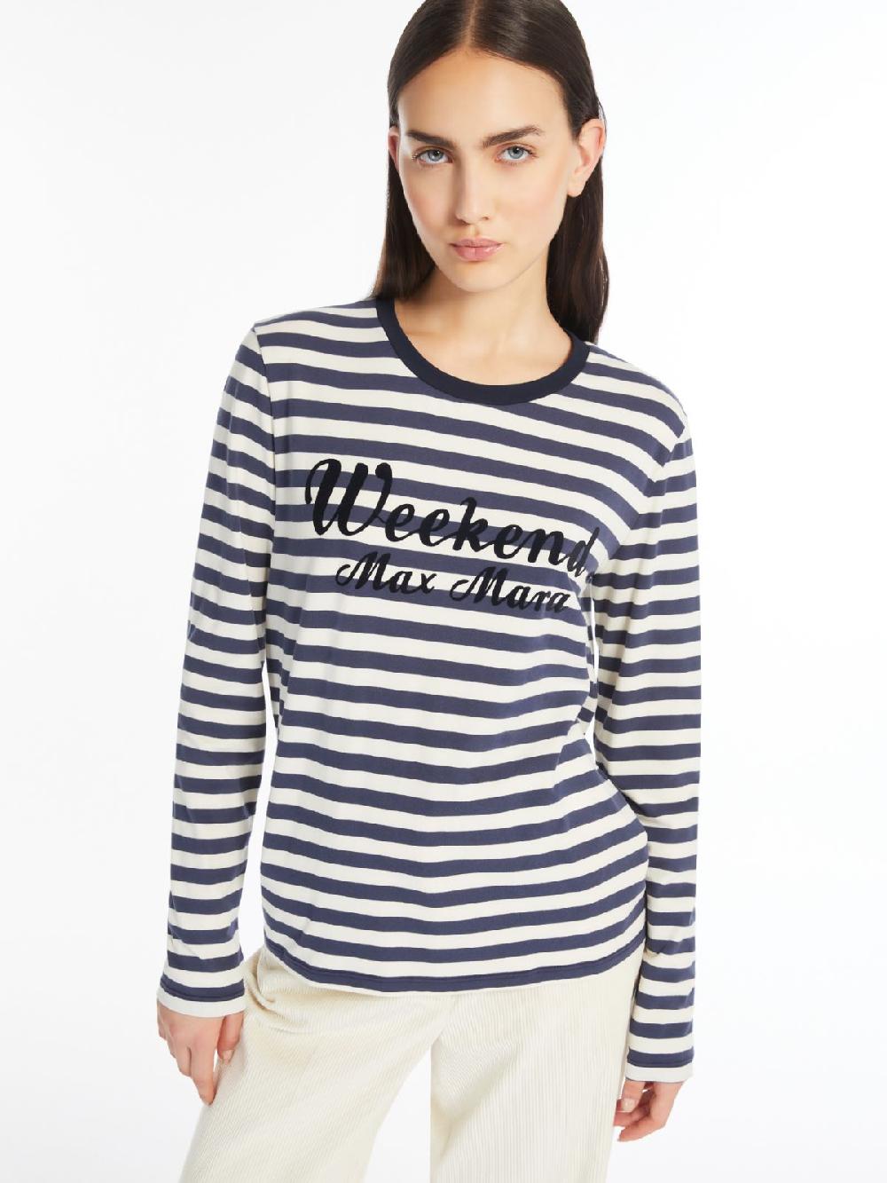 Weekend T-shirt in cotone con stampa Convenienza