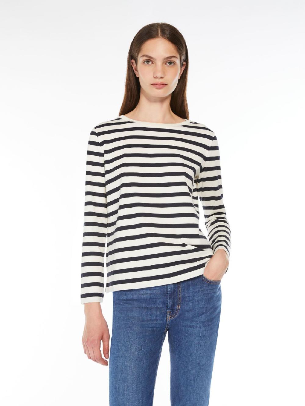 Weekend T-shirt regular fit in jersey Novità