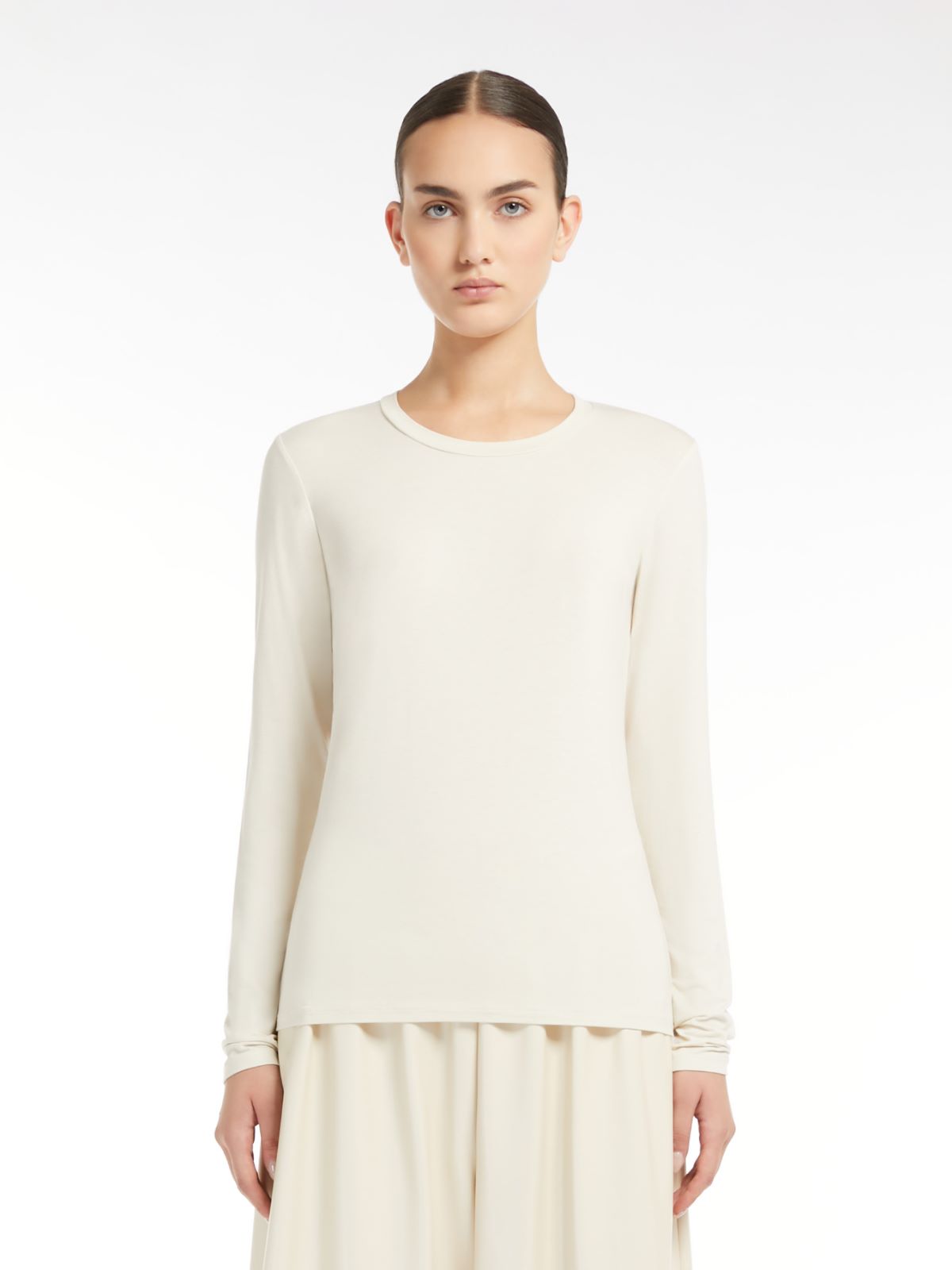 Weekend T-shirt aderente in jersey Presa