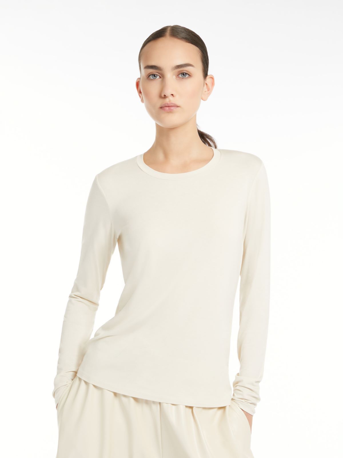 Weekend T-shirt aderente in jersey Presa