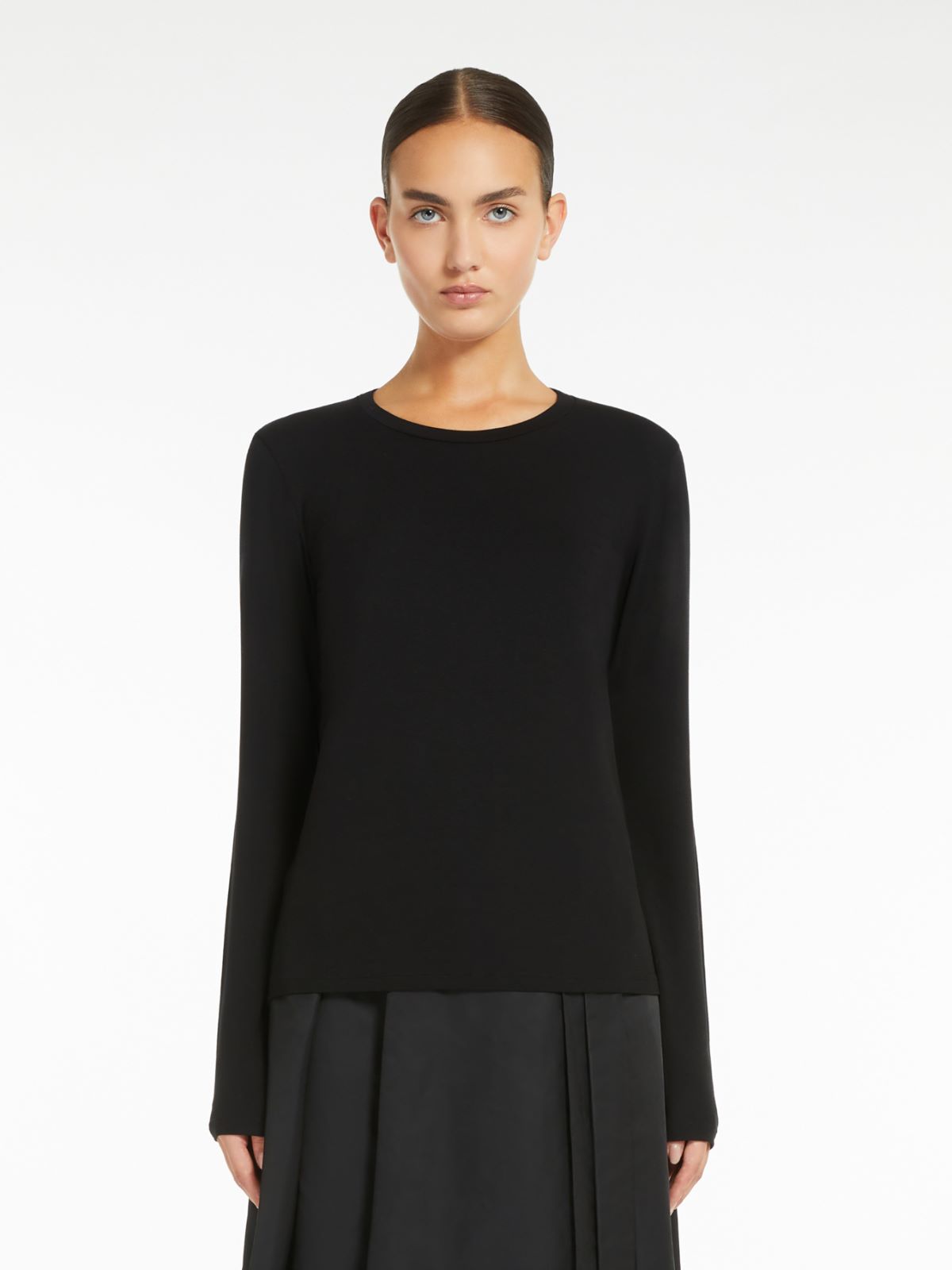 Weekend T-shirt aderente in jersey Sconto