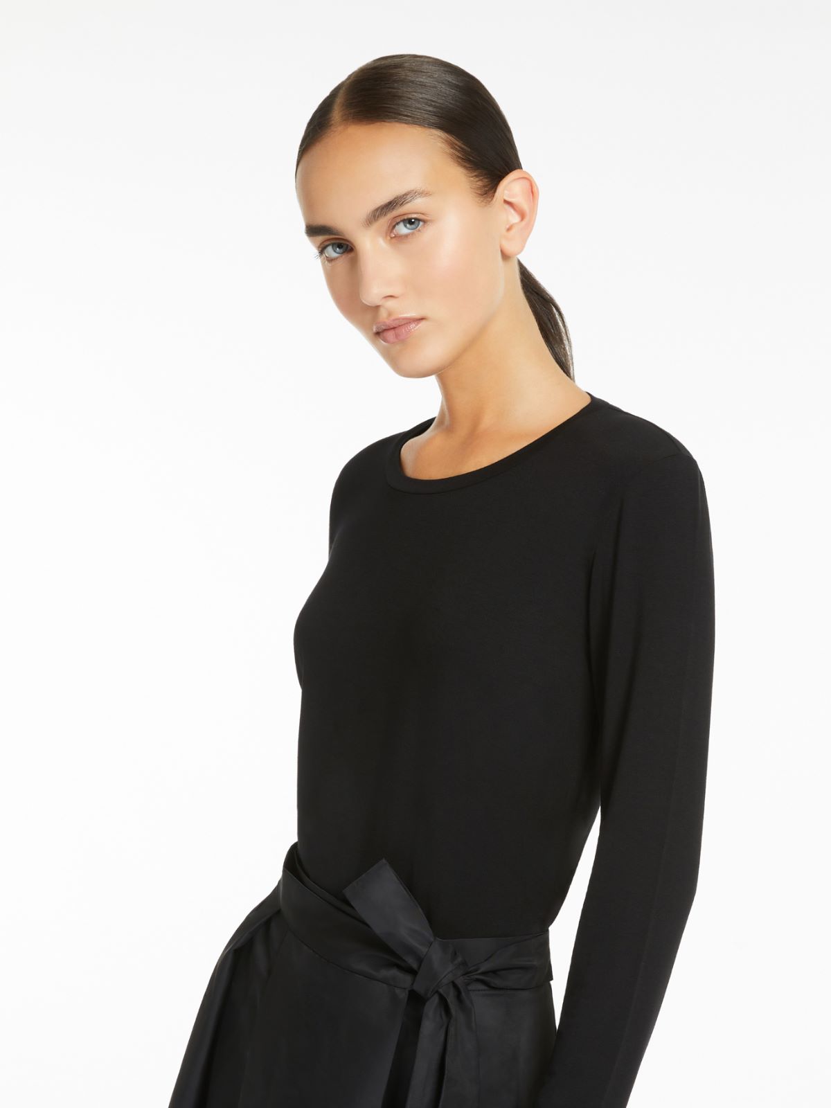 Weekend T-shirt aderente in jersey Sconto