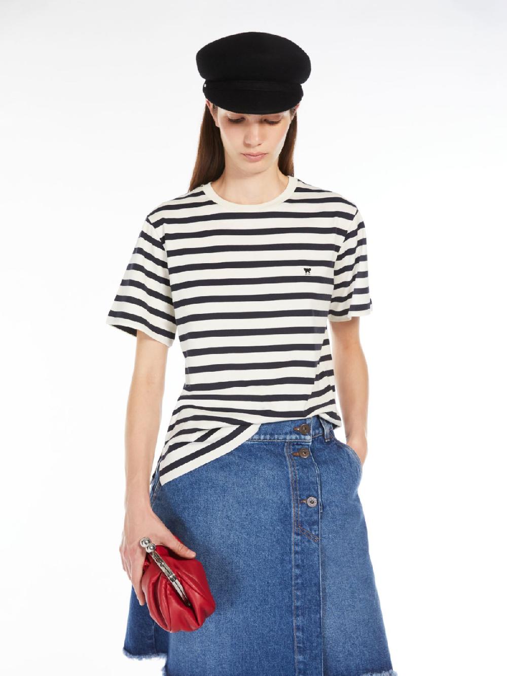 Weekend T-shirt in cotone con logo Saldi