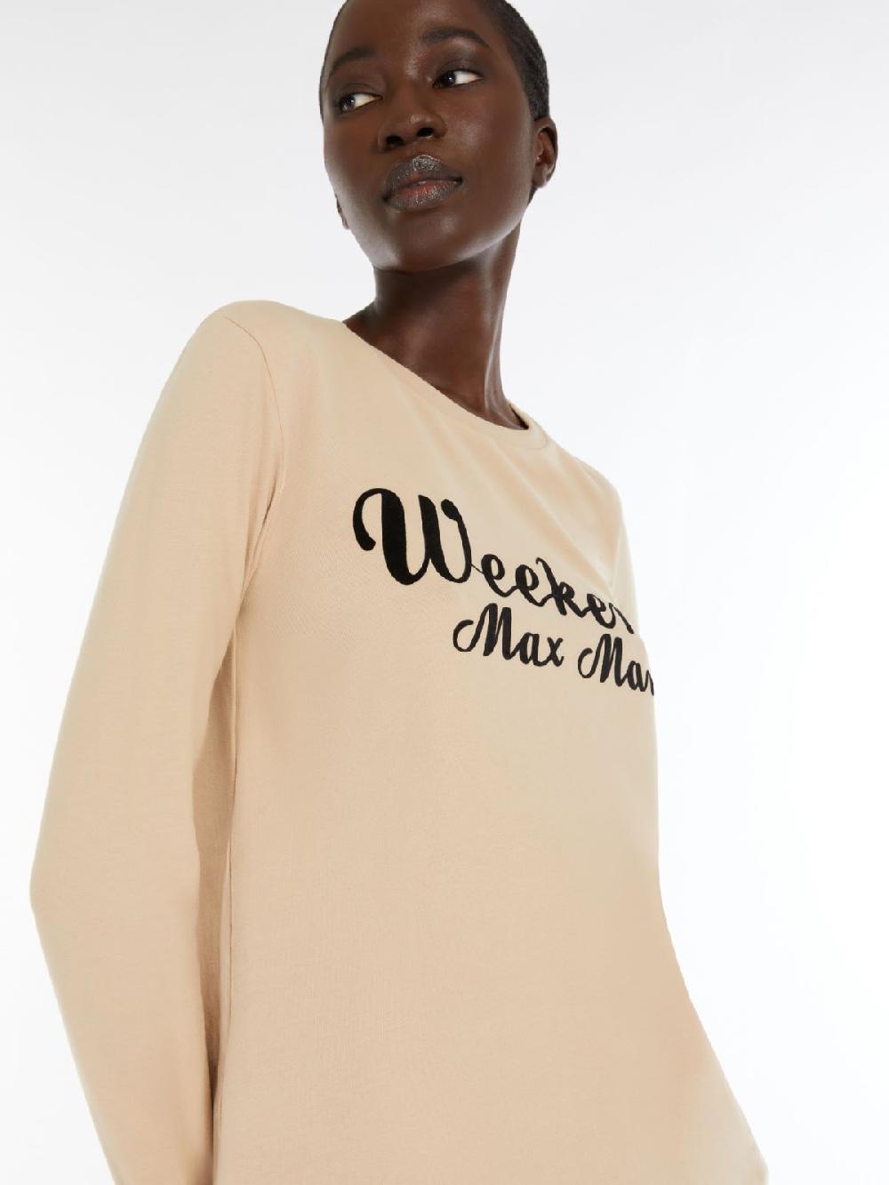 Weekend T-shirt in cotone con stampa Offerte