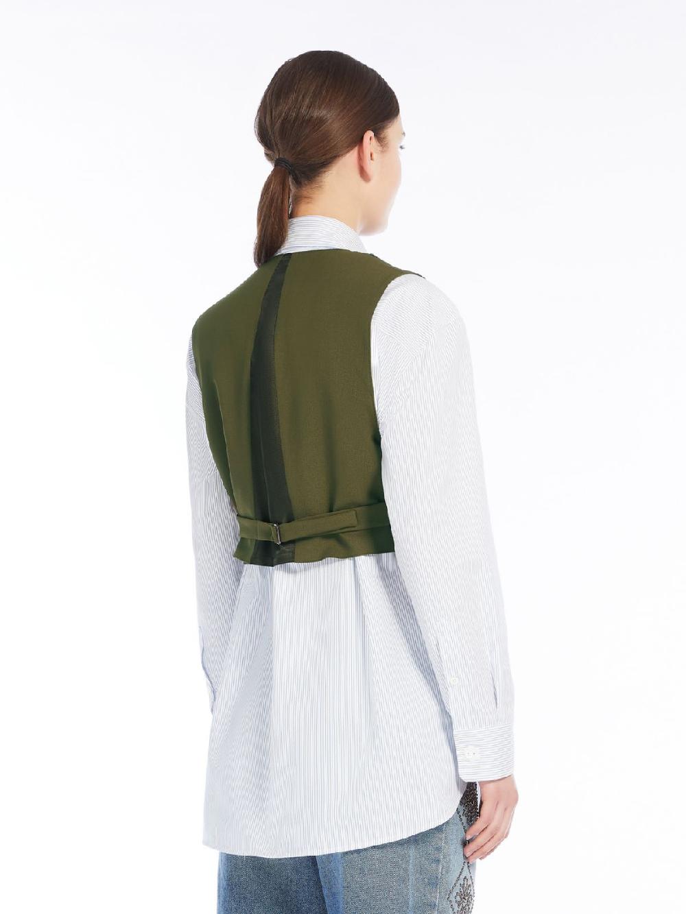 Weekend Gilet in mista lana Negozio