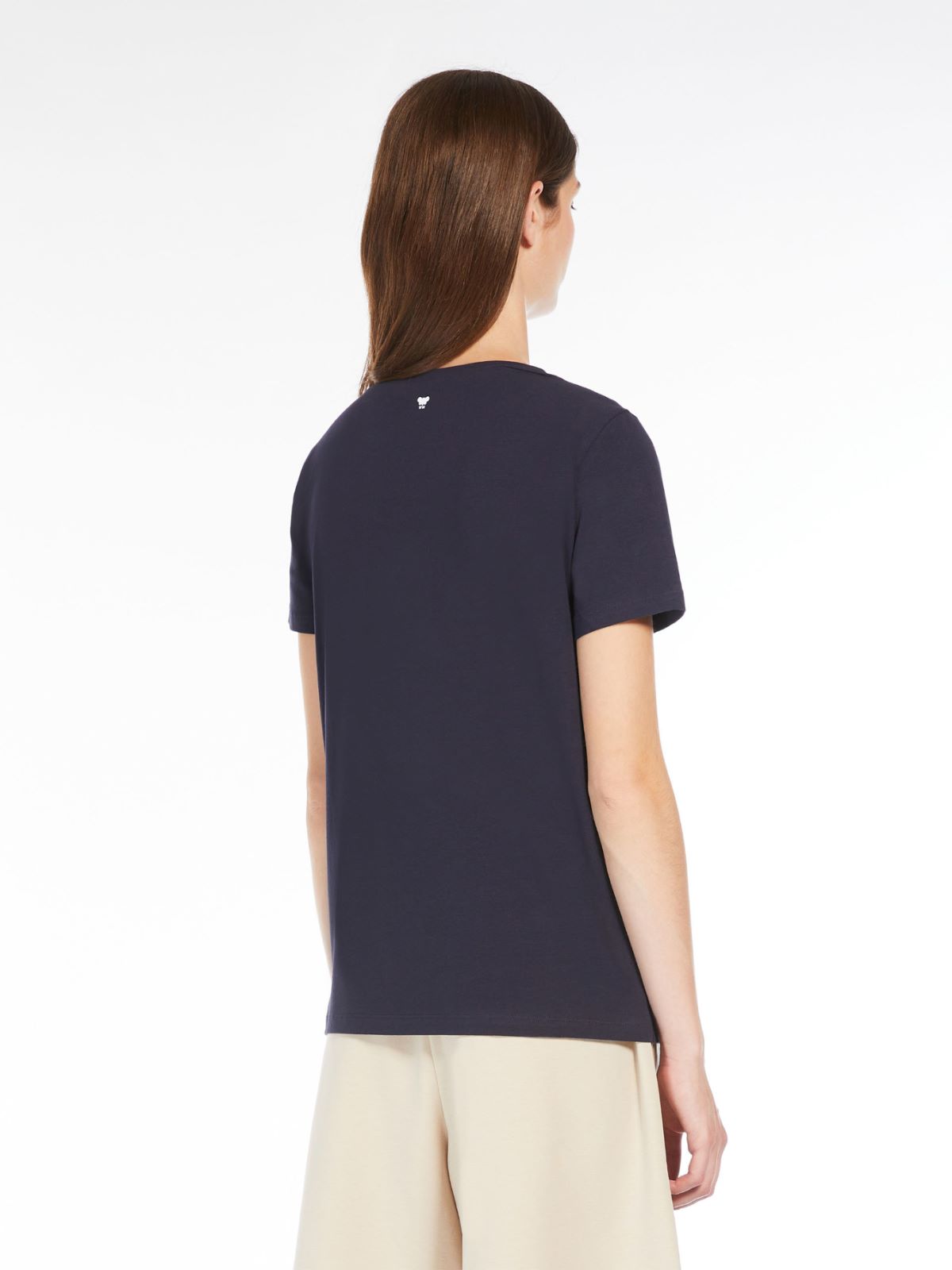 Weekend T-shirt basic in cotone stretch Moda