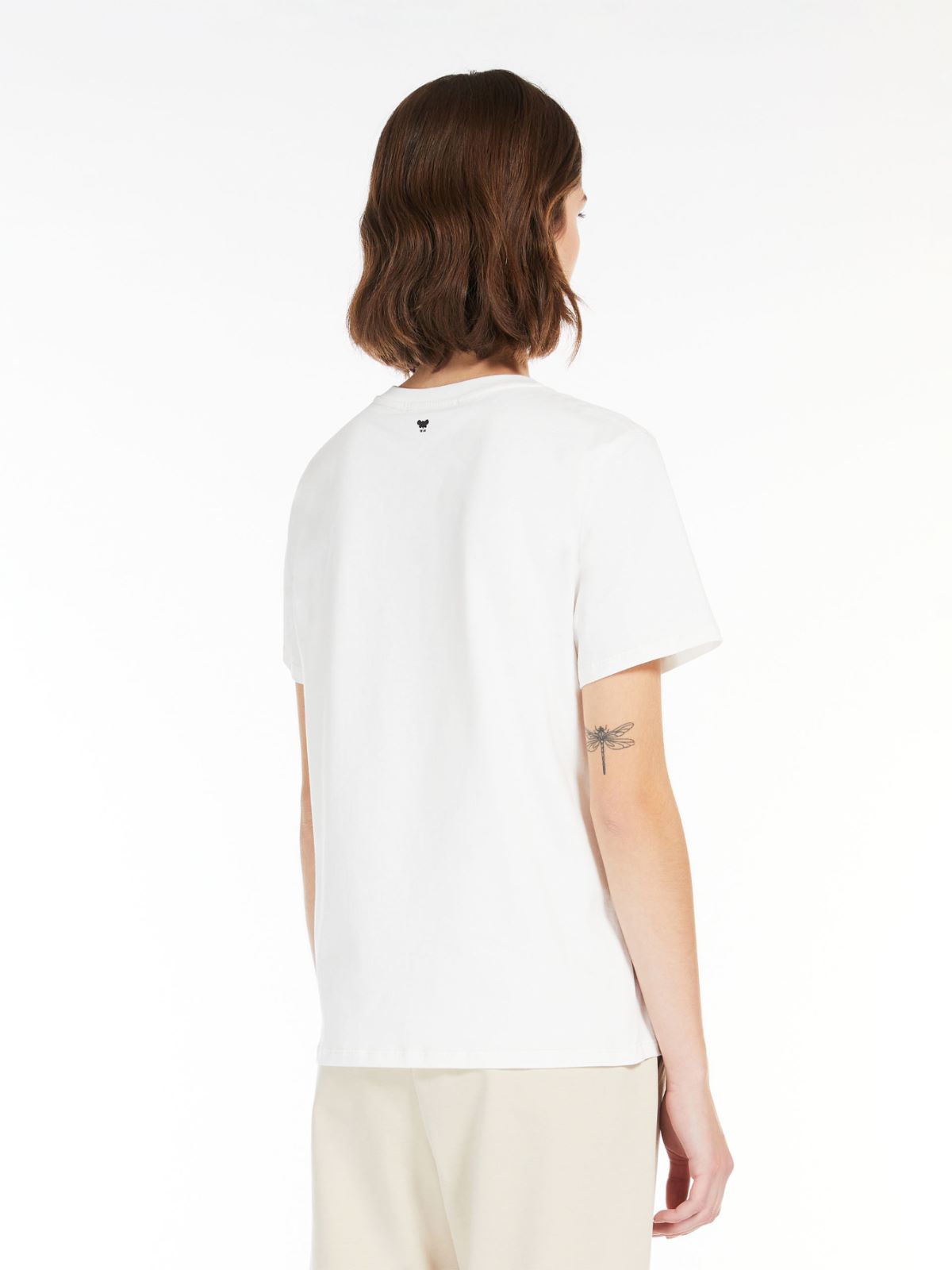 Weekend T-shirt in cotone con stampa In Linea