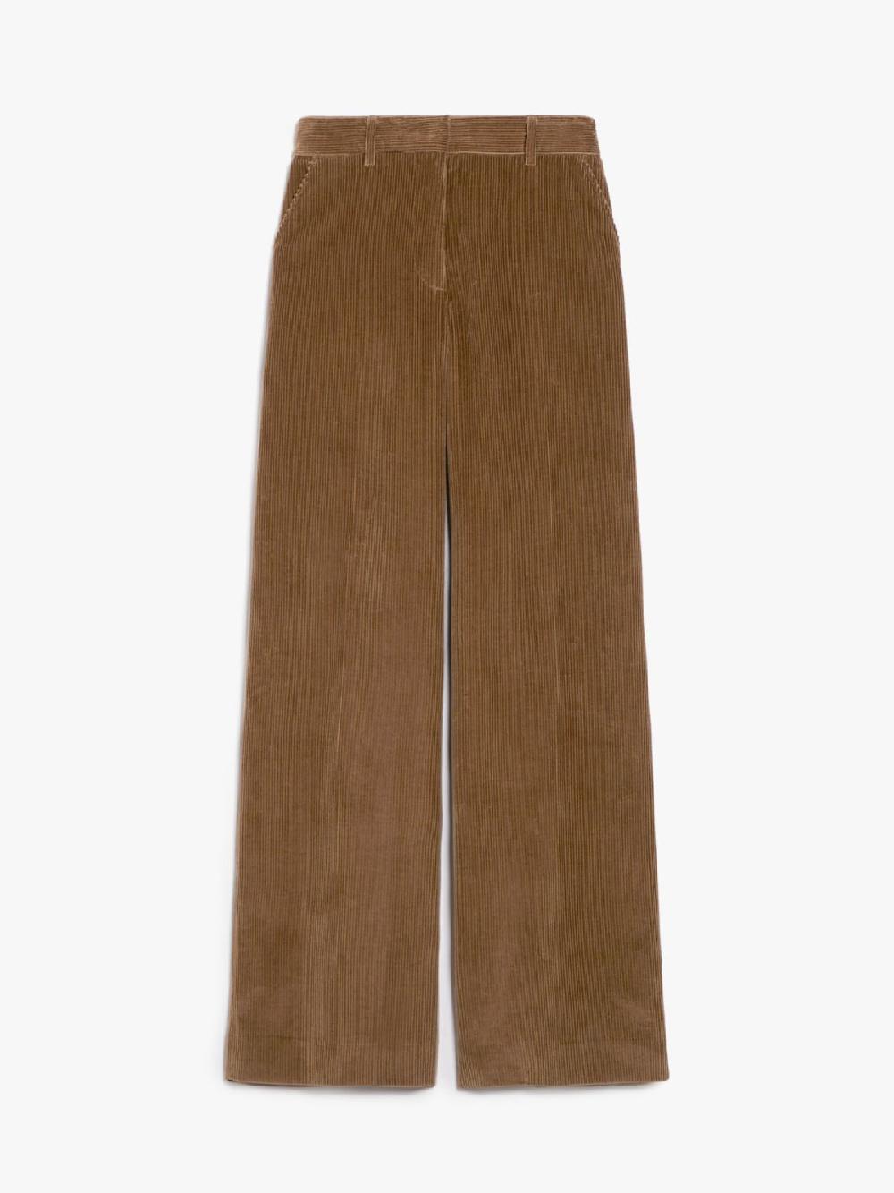 Weekend Pantalone wide leg in velluto Qualità