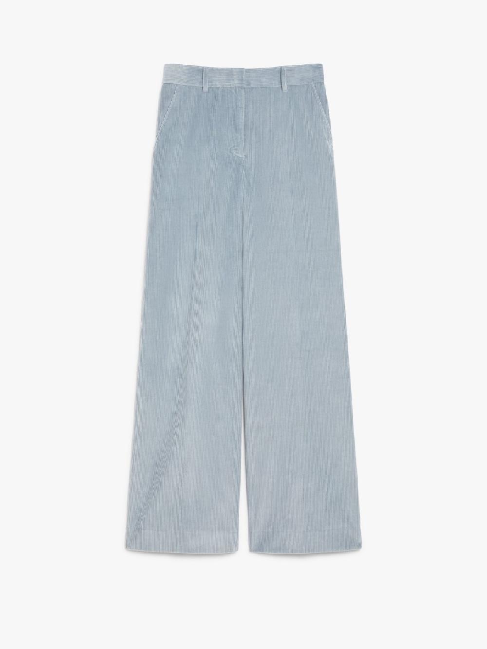 Weekend Pantalone wide leg in velluto Vendita calda