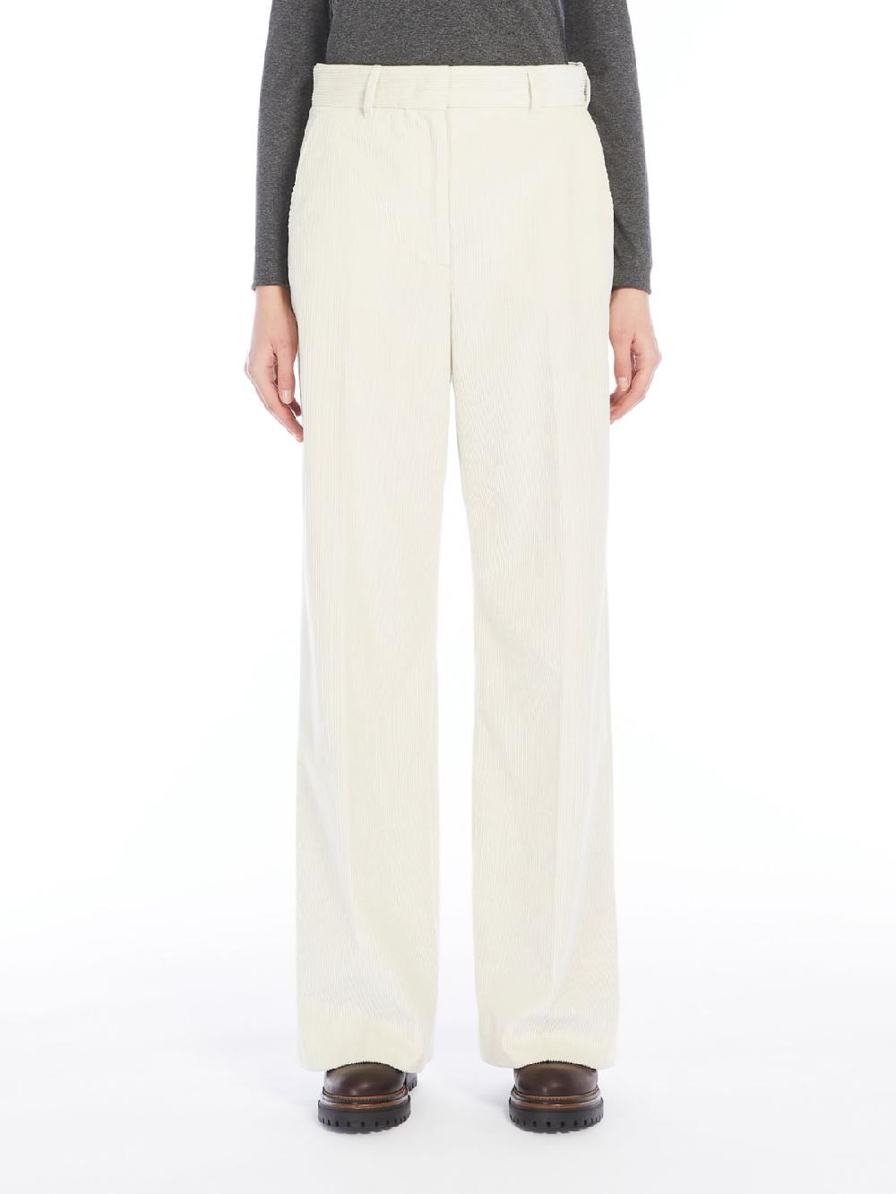 Weekend Pantalone wide leg in velluto Latest fashion