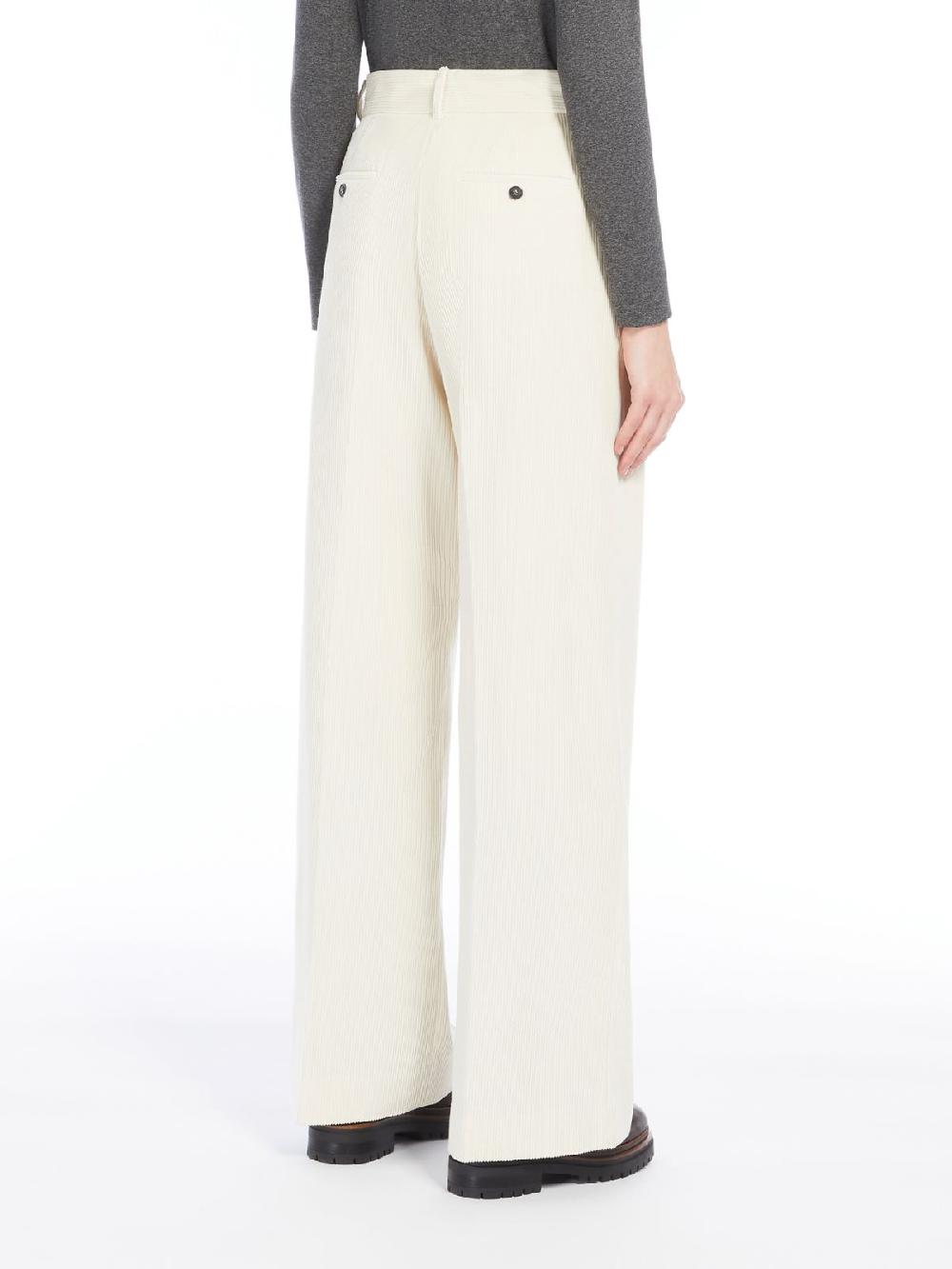 Weekend Pantalone wide leg in velluto Latest fashion