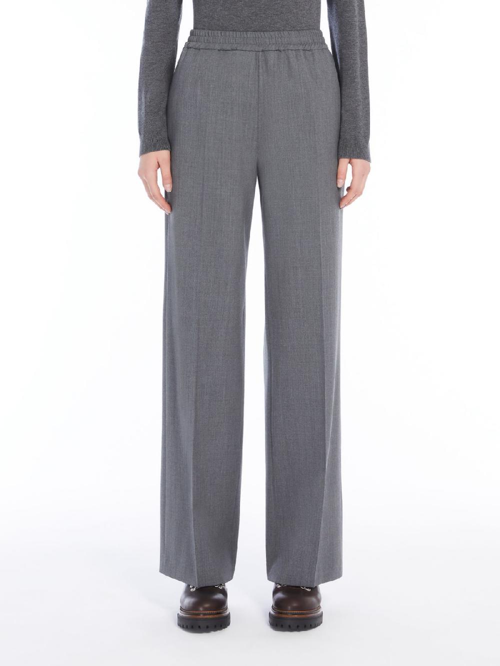 Weekend Pantalone in gabardina di lana Offerta