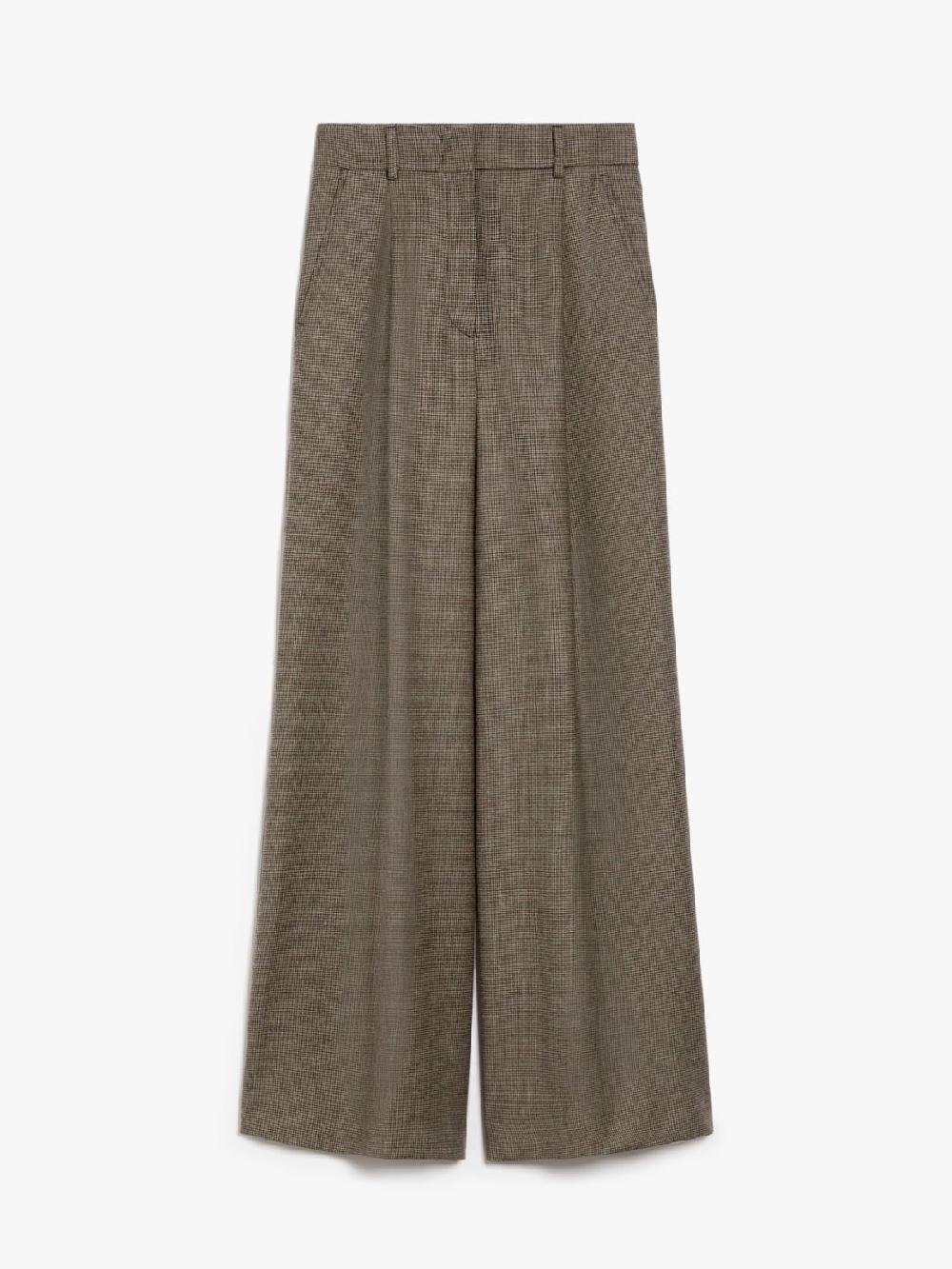 Weekend Pantalone palazzo in flanella di lana Online