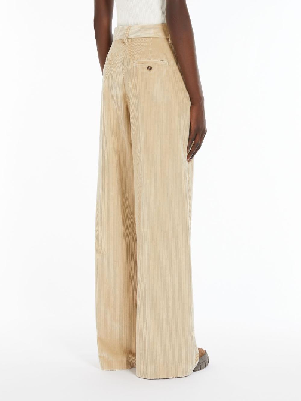 Weekend Pantalone wide leg in velluto ACQUISTA ORA