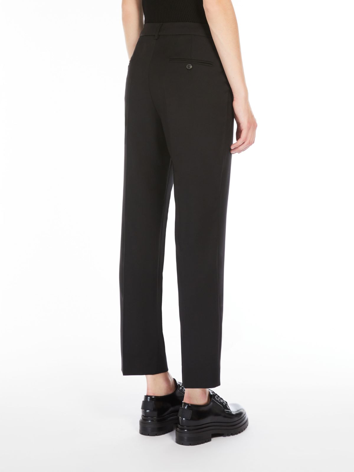 Weekend Pantalone a sigaretta in tela di lana Offerte