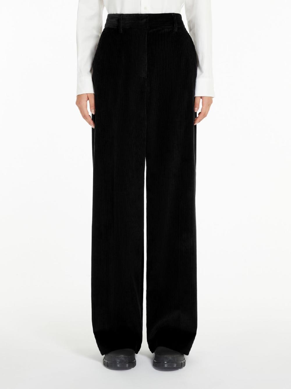 Weekend Pantalone wide leg in velluto Hotsell