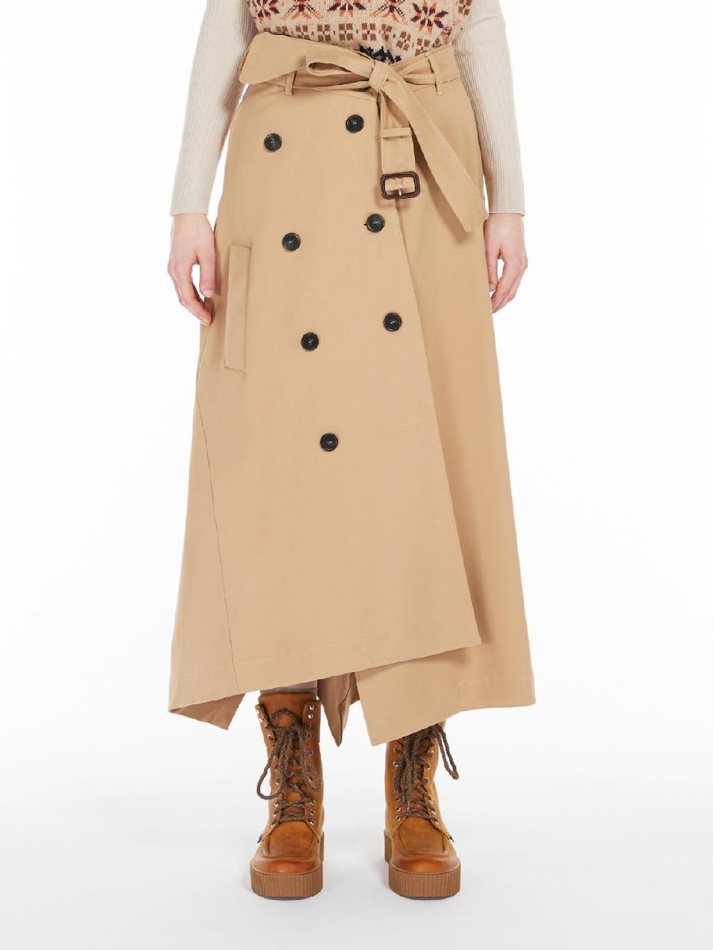 Weekend Gonna trench in gabardina di cotone Convenienza