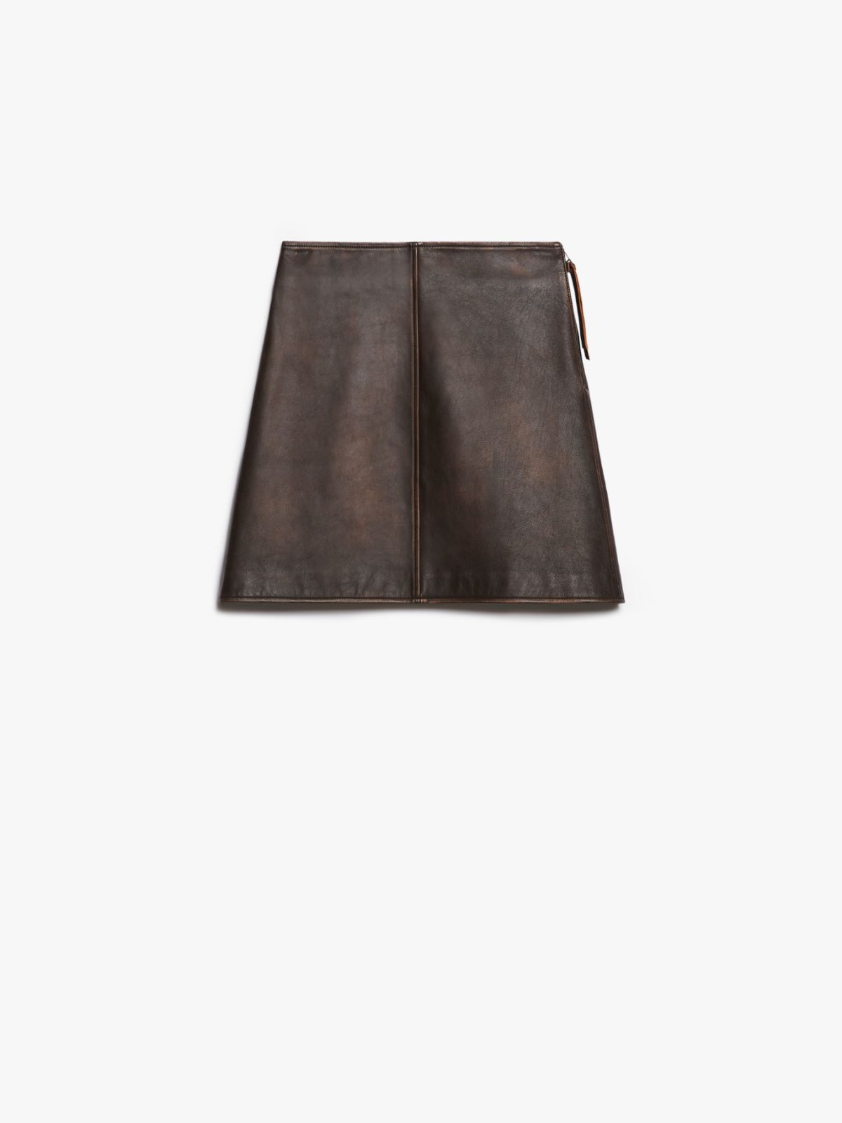 Weekend Gonna mini in pelle Presa