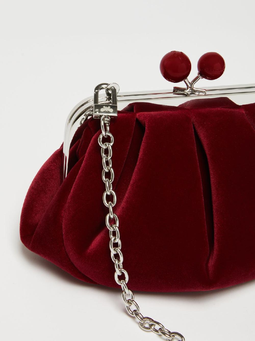 Weekend Pasticcino Bag Small in velluto Vendita Calda