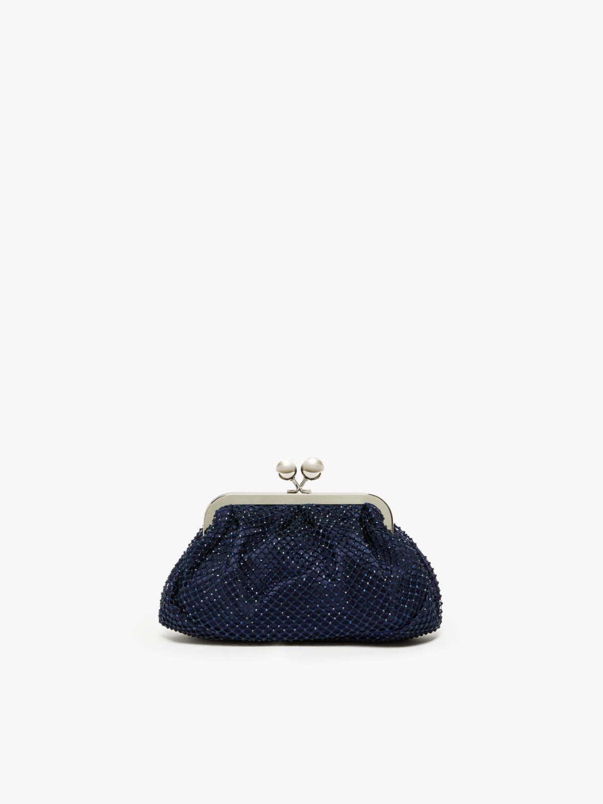 Weekend Pasticcino Bag Small in rete e strass Moda