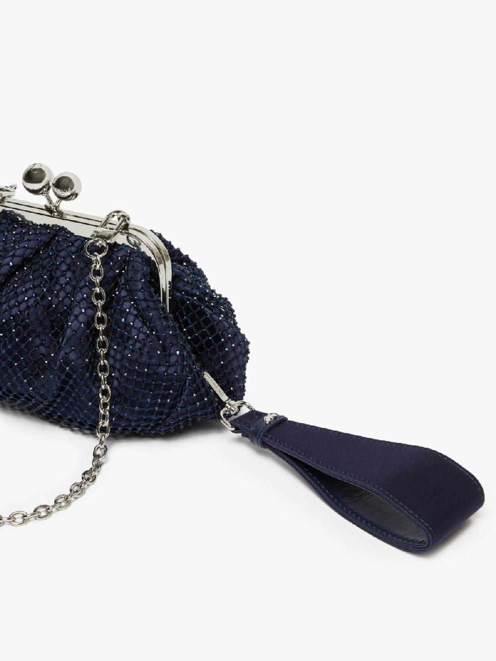 Weekend Pasticcino Bag Small in rete e strass Moda