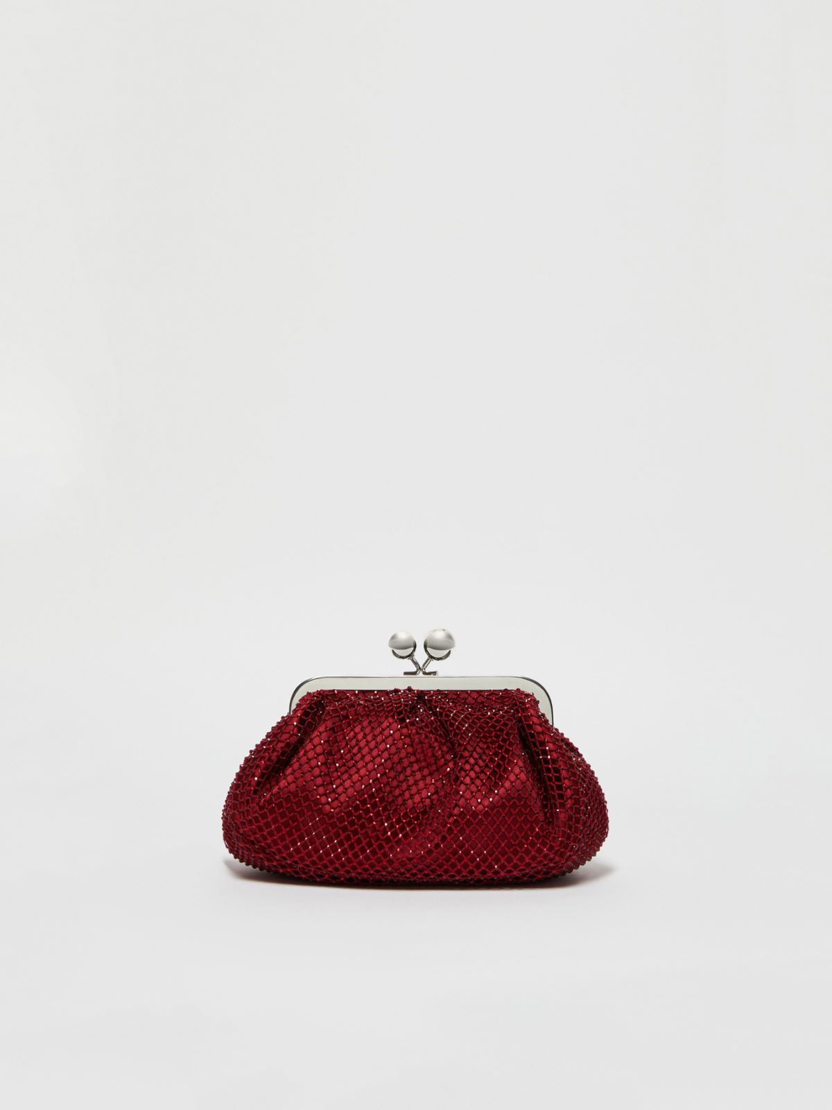 Weekend Pasticcino Bag Small in rete e strass Italy