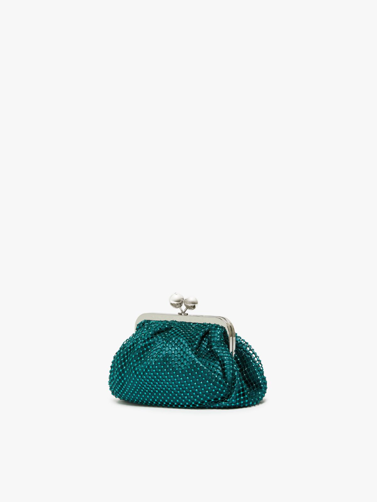 Weekend Pasticcino Bag Small in rete e strass Italia