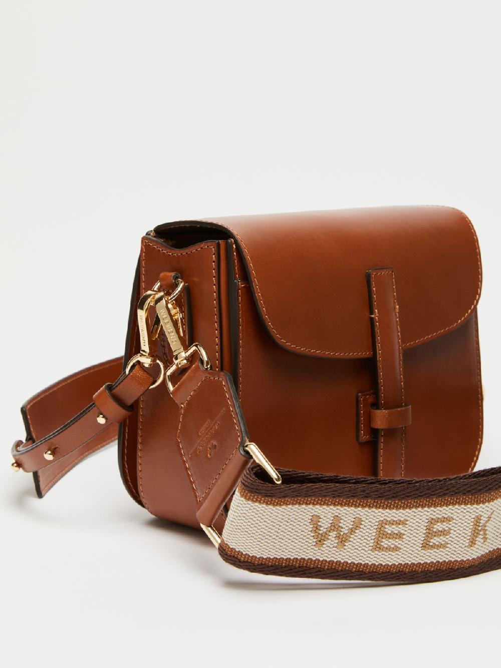 Weekend Borsa a tracolla piccola in cuoio Consegna Veloce