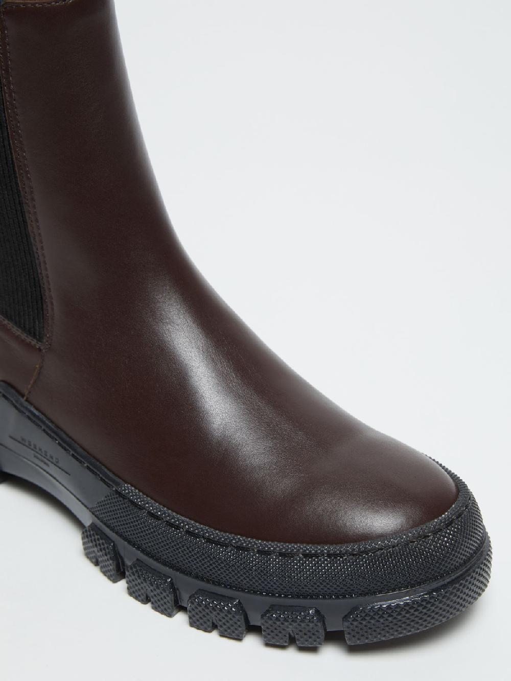 Weekend Chelsea boot in pelle Saldi