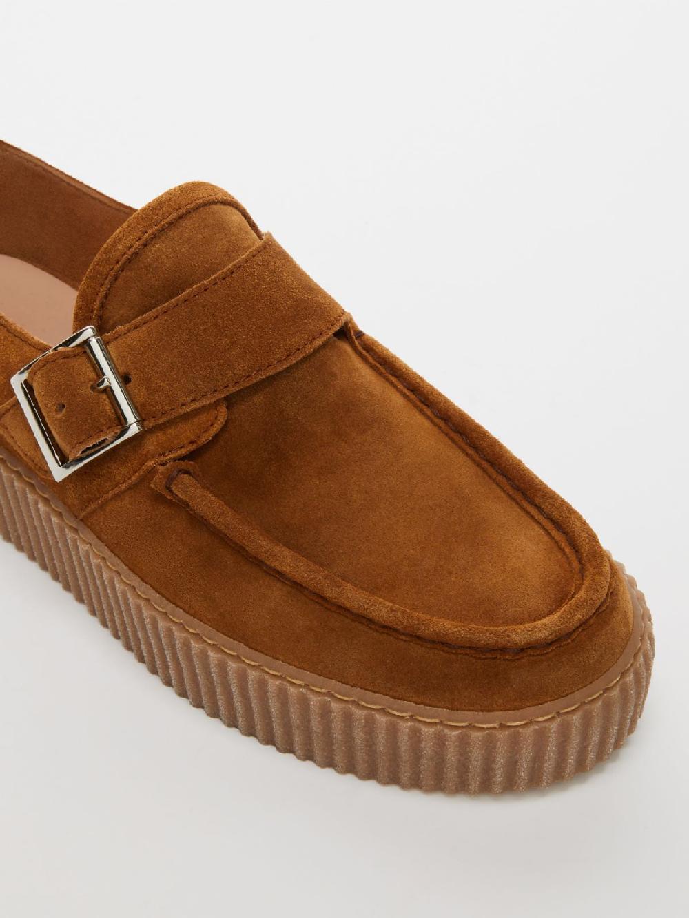 Weekend Mocassino Monk Strap in crosta Vendita