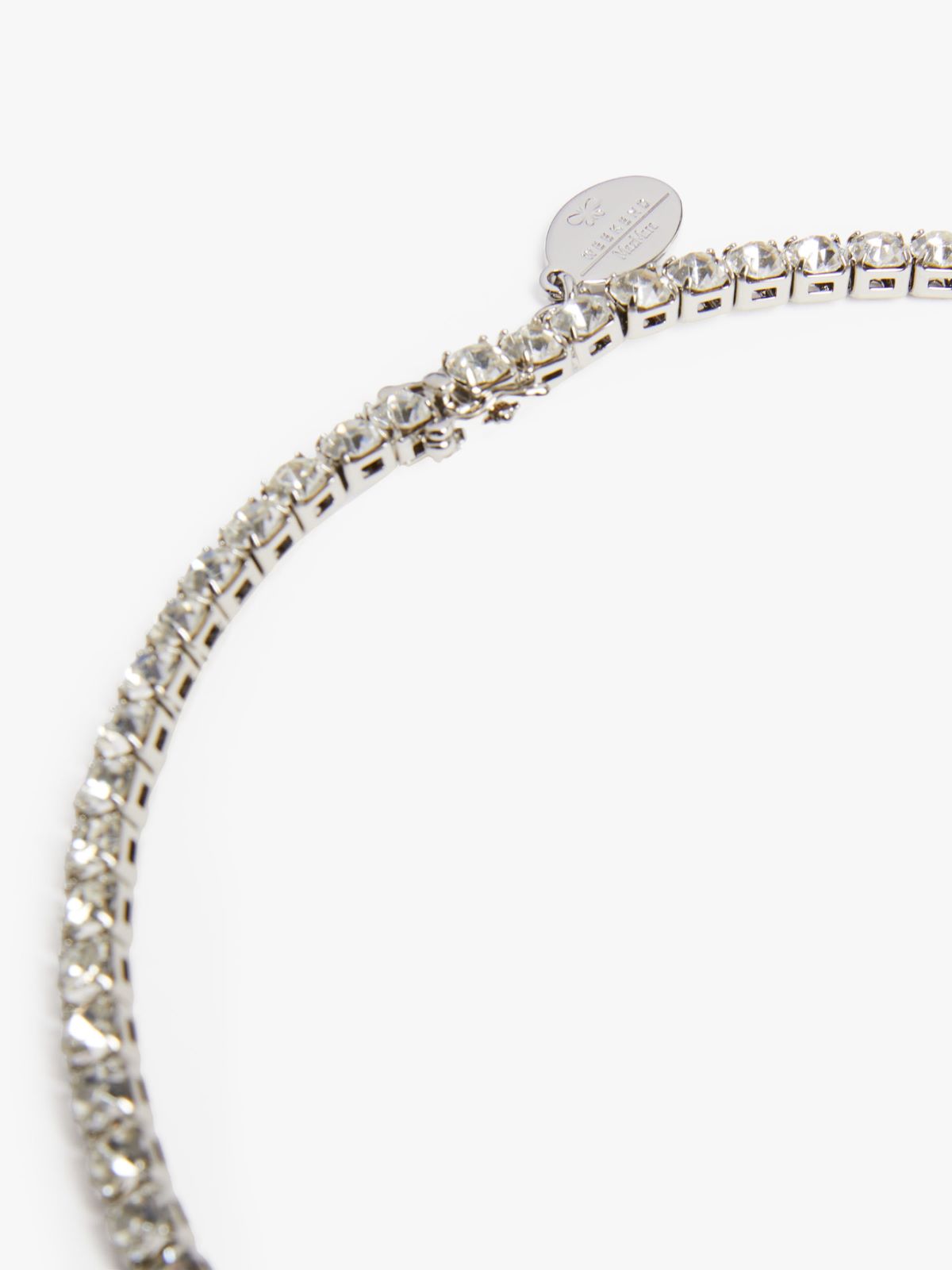 Weekend Collana tennis girocollo con strass Ultimi due giorni