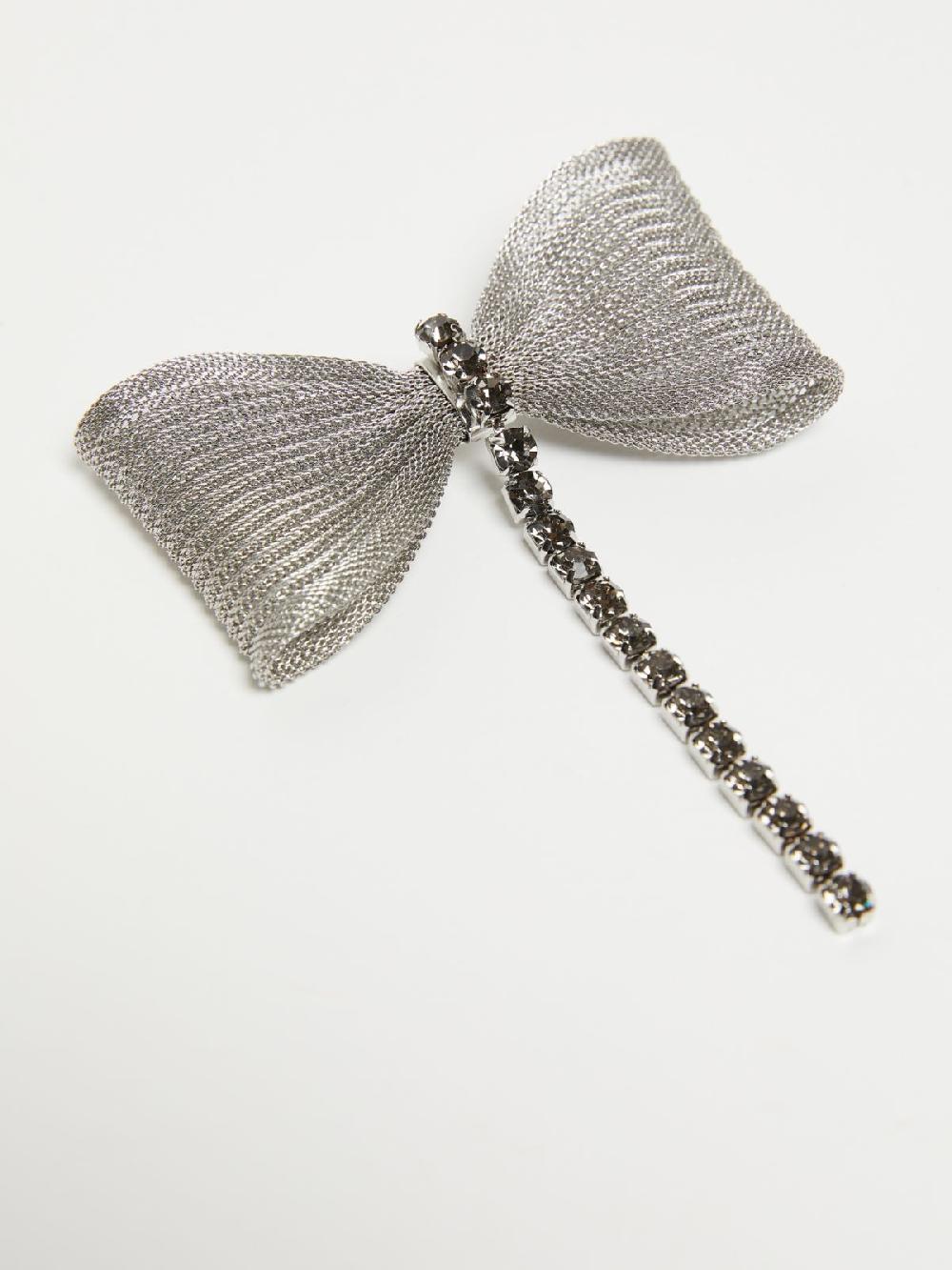 Weekend Spilla in metallo e strass Presa