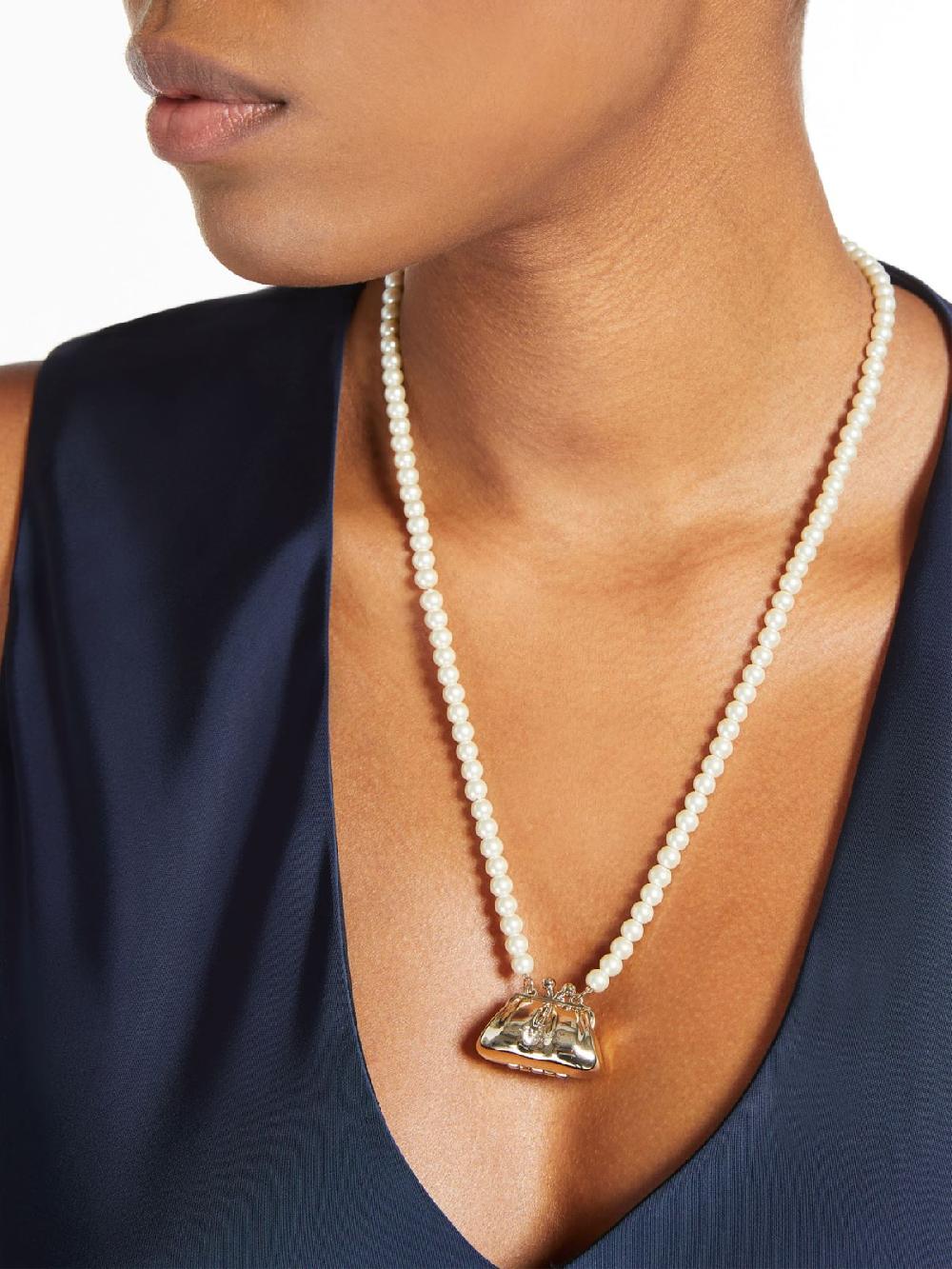 Weekend Collana di perle con charm Pasticcino Offerte