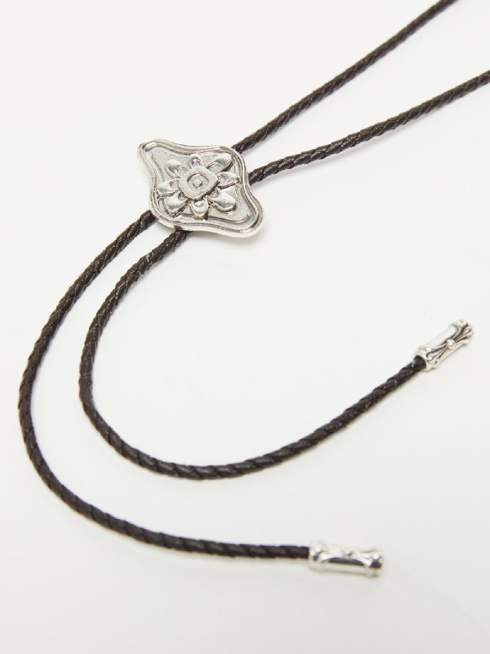 Weekend Collana bolo in tessuto spalmato In Linea