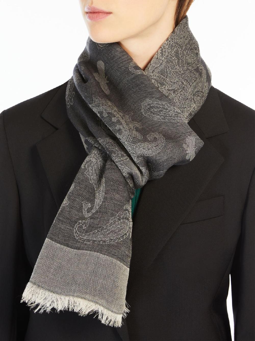 Weekend Stola in viscosa e modal jacquard Nuovo