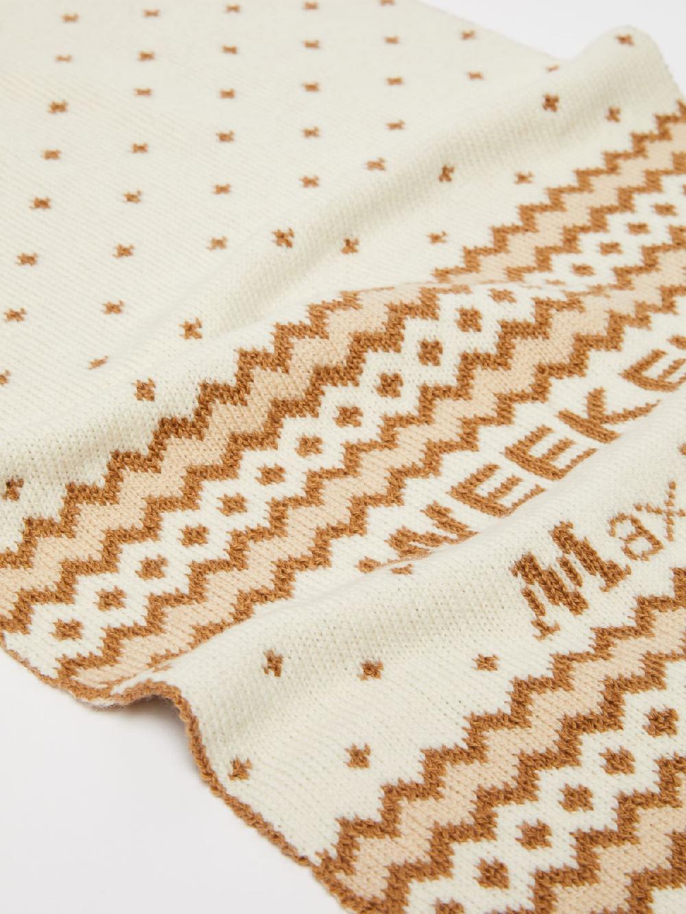 Weekend Sciarpa in lana jacquard Promozione