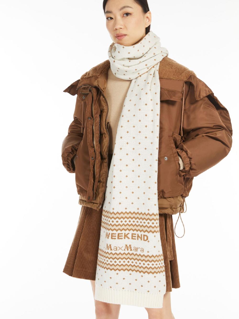 Weekend Sciarpa in lana jacquard Promozione