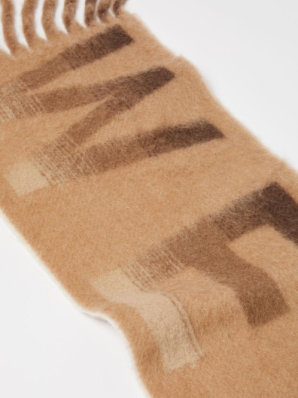 Weekend Sciarpa in mista alpaca jacquard Spedizione Gratuita