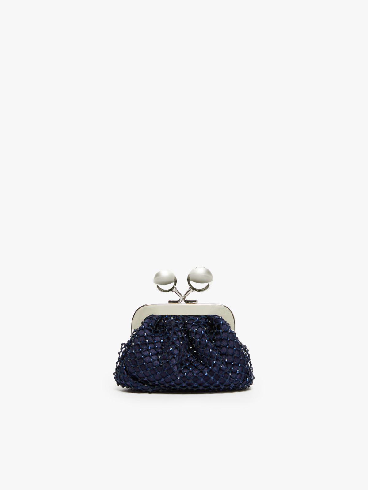 Weekend Pasticcino Bag Nano in raso con strass Sconto di tempo limitato