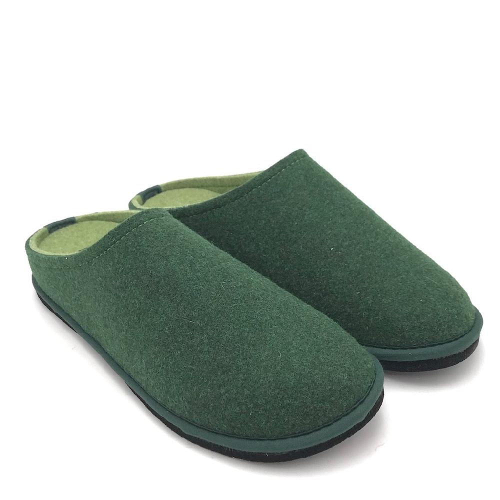 Zulian Calzature Ciabatta Easy bicolor bosco-verde Saldi Di Fabbrica